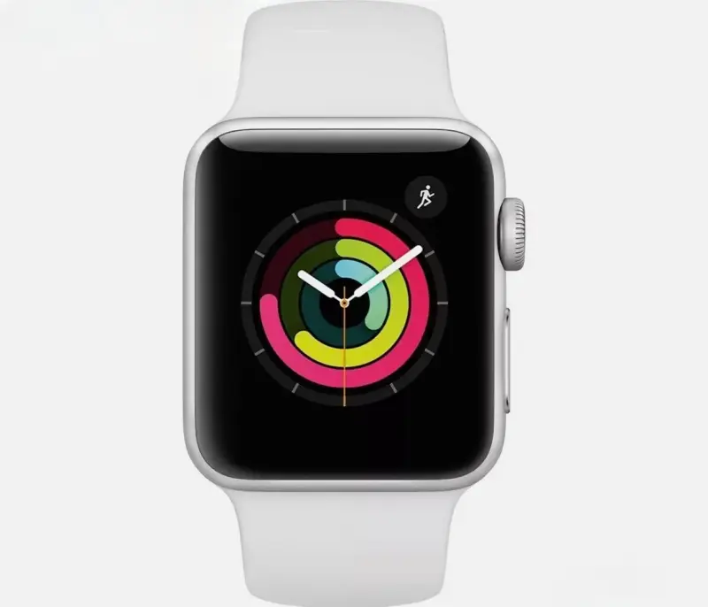 Apple watch series 3 con correa blanca 38” - 1