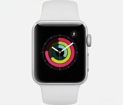 Apple watch series 3 con correa blanca 38” - miniatura 1