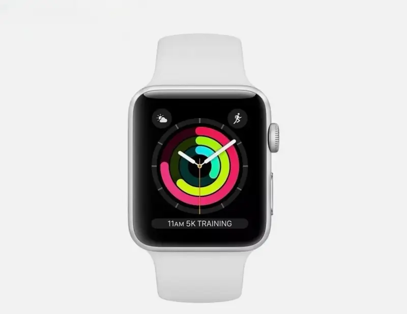 Apple watch series 3 con correa blanca 38” - 2