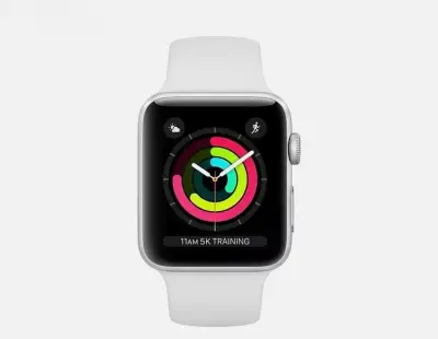 Apple watch series 3 con correa blanca 38” - miniatura 2