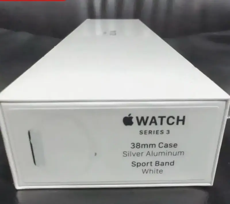 Apple watch series 3 con correa blanca 38” - 3