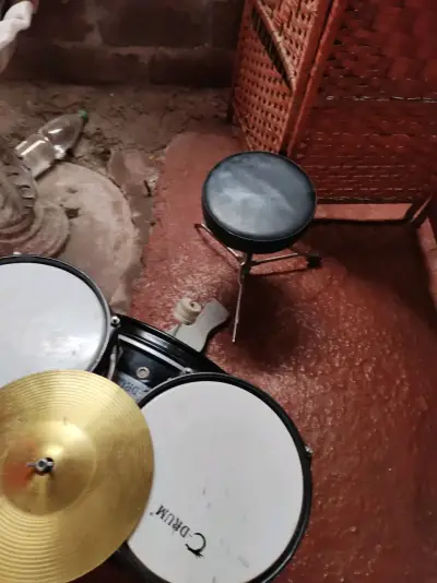 Batería infantil C-Drum negra - miniatura 3