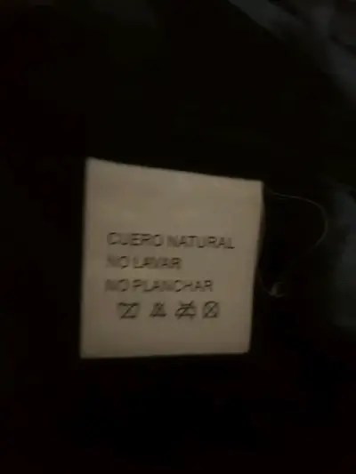 Chaqueta de cuero natural - miniatura 1