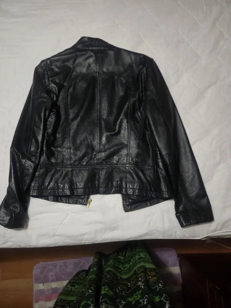 Chaqueta de cuero natural - 3