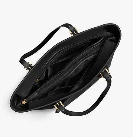 Cartera negra de cuero Michael Kors - 3