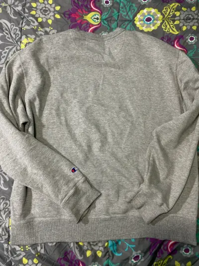 Polerón gris Champion - miniatura 3