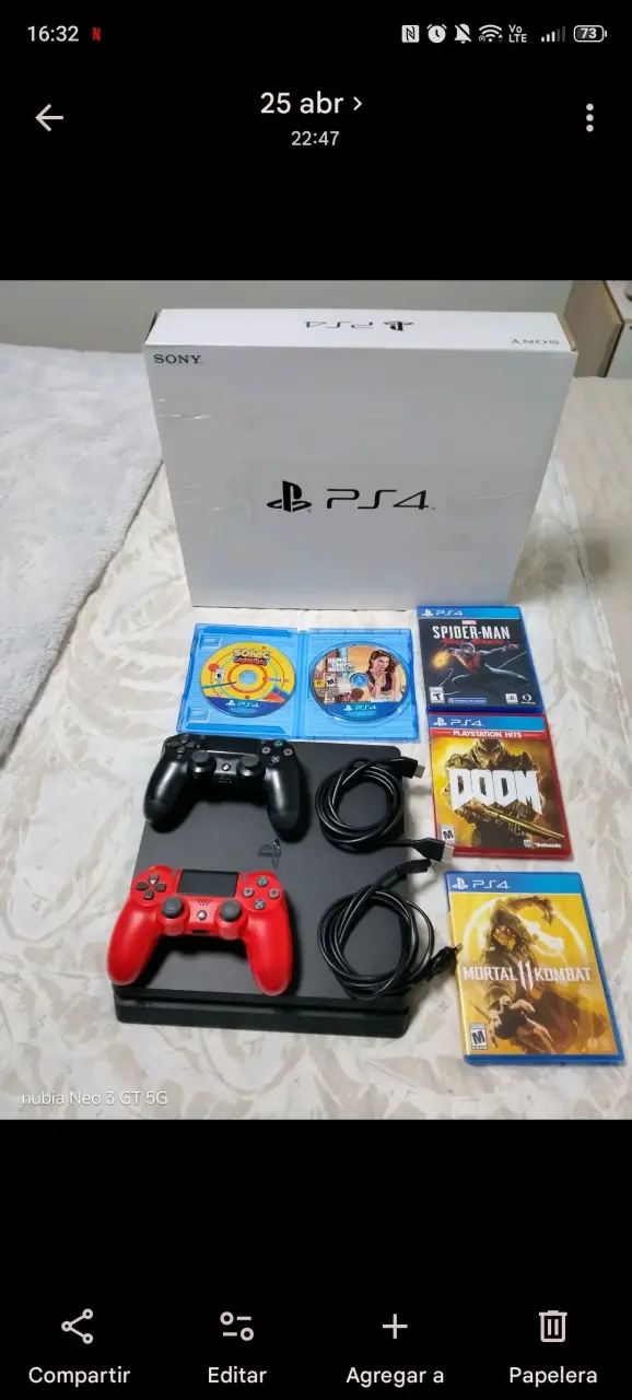 Consola PS4 Slim