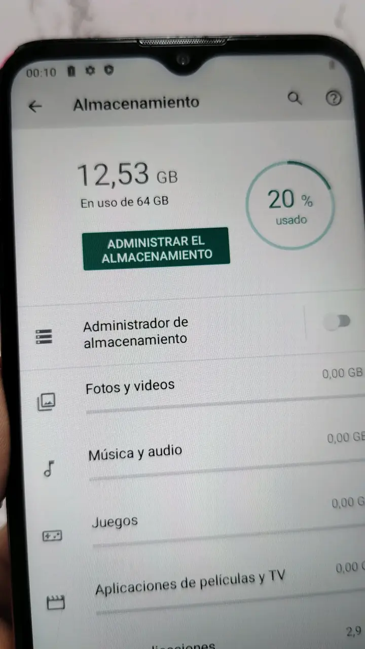 Celular Motorola g30 rosa usado - 5
