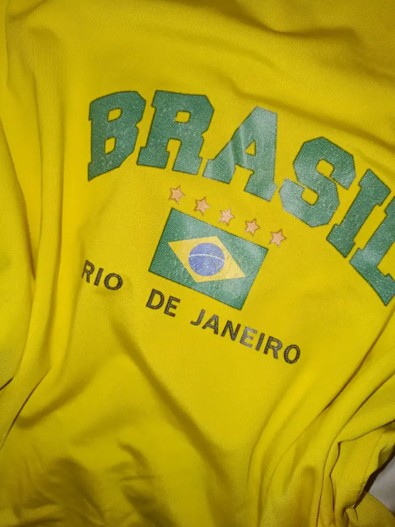 Polera amarilla Brasil - 2