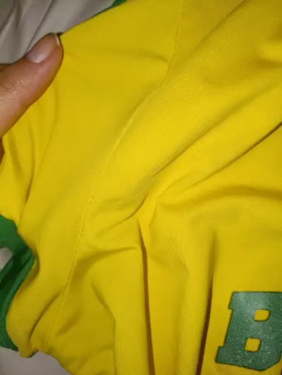 Polera amarilla Brasil - miniatura 3