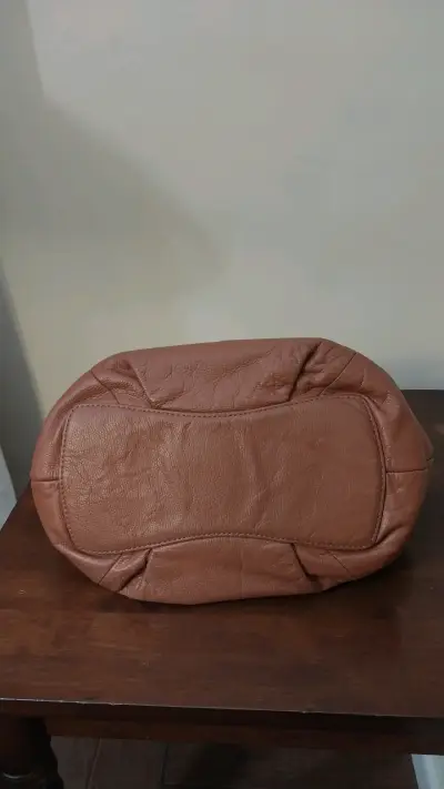 Cartera de cuero marrón - miniatura 2