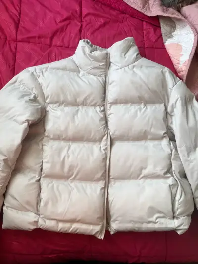 Chaqueta acolchada blanca - miniatura 2