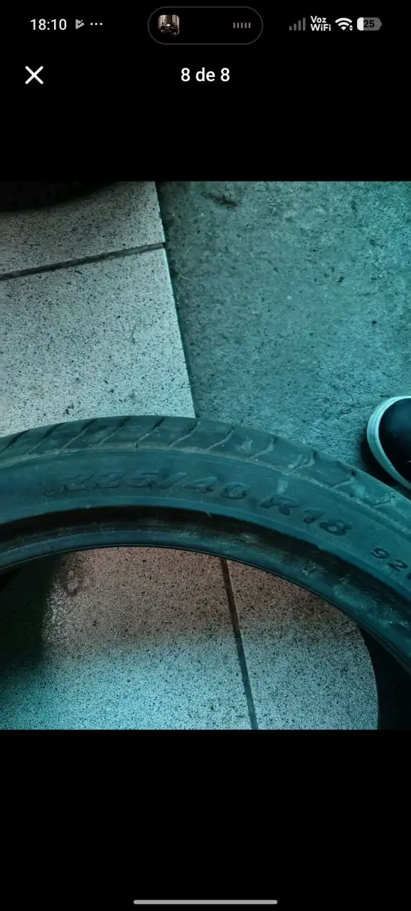Neumático Pirelli usado - 5