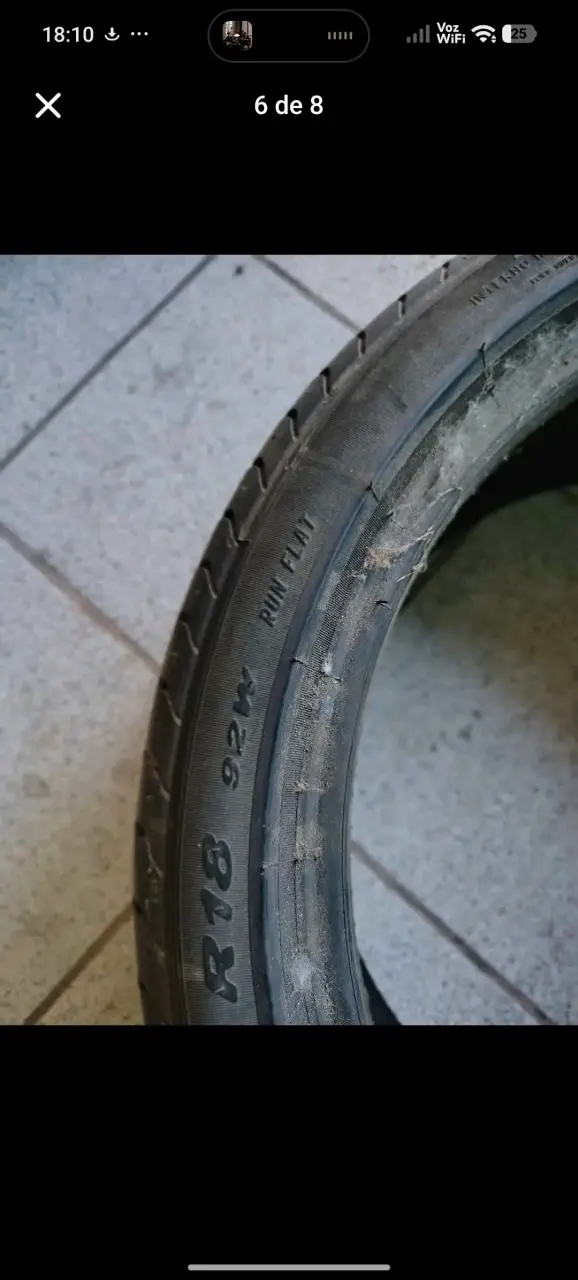 Neumático Pirelli usado - 6