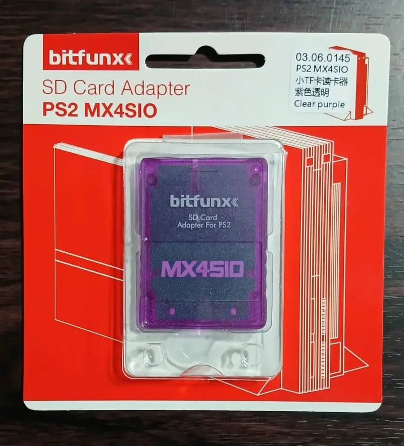 Adaptador SD para PS2 MX4SIO