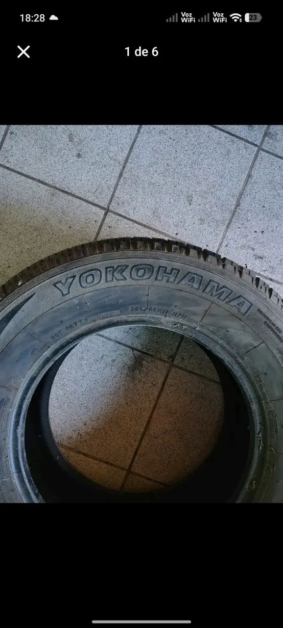 Neumático Yokohama usado - 1