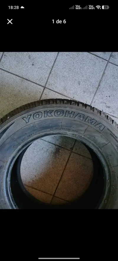 Neumático Yokohama usado - miniatura 1