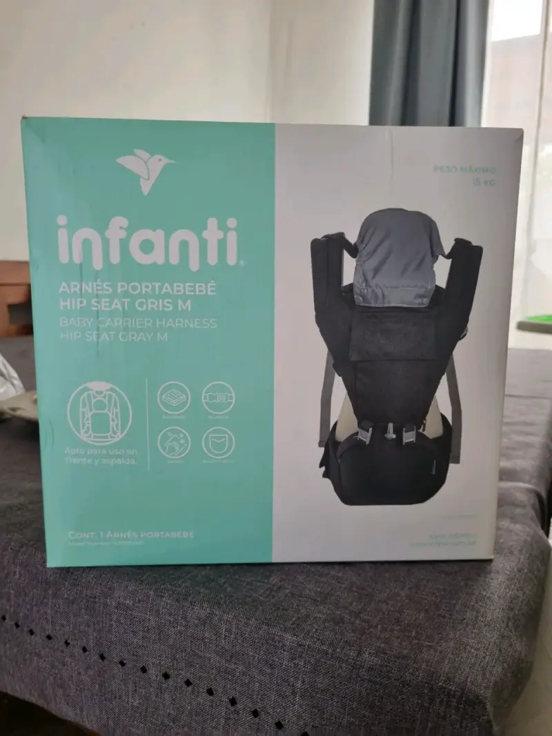 Arnés portabebé Infanti gris M