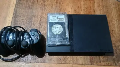 Consola PlayStation 2 con control - miniatura 1