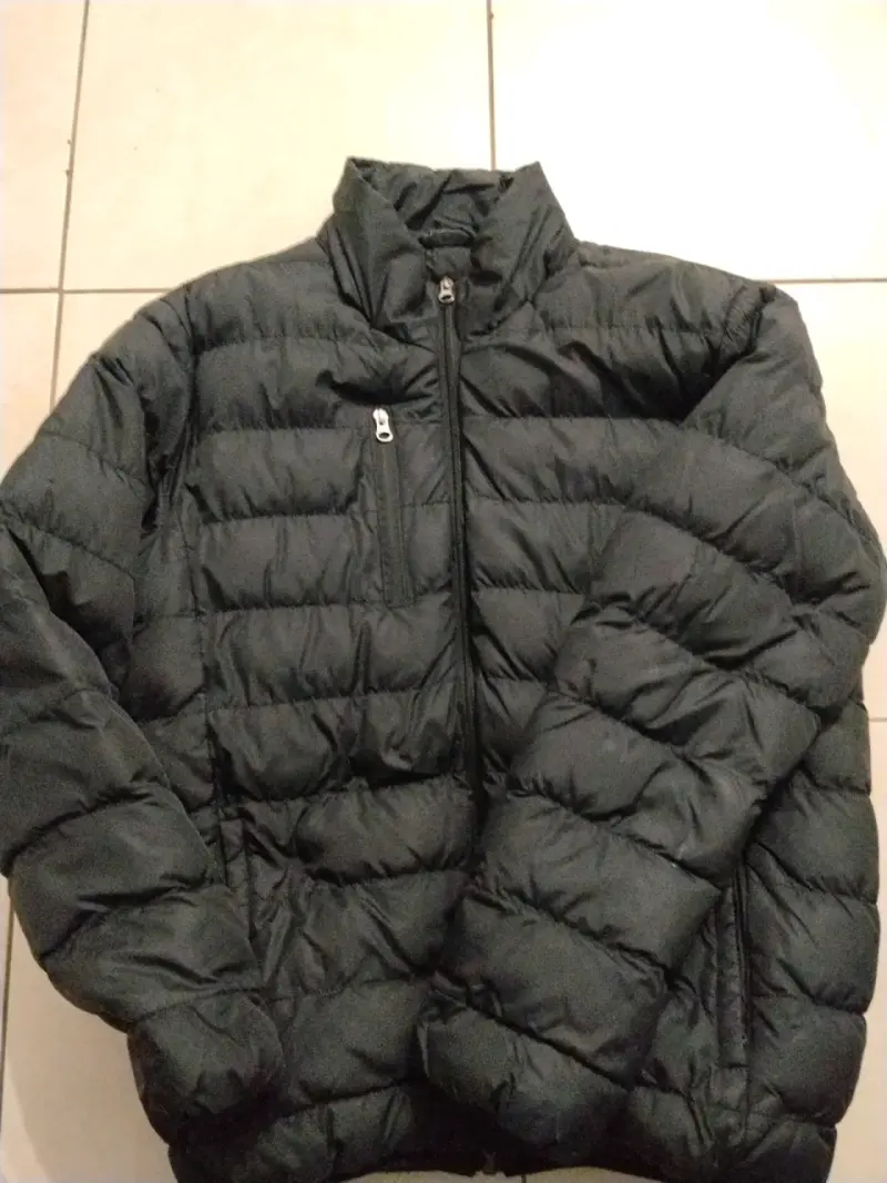 Chaqueta acolchada negra - 1