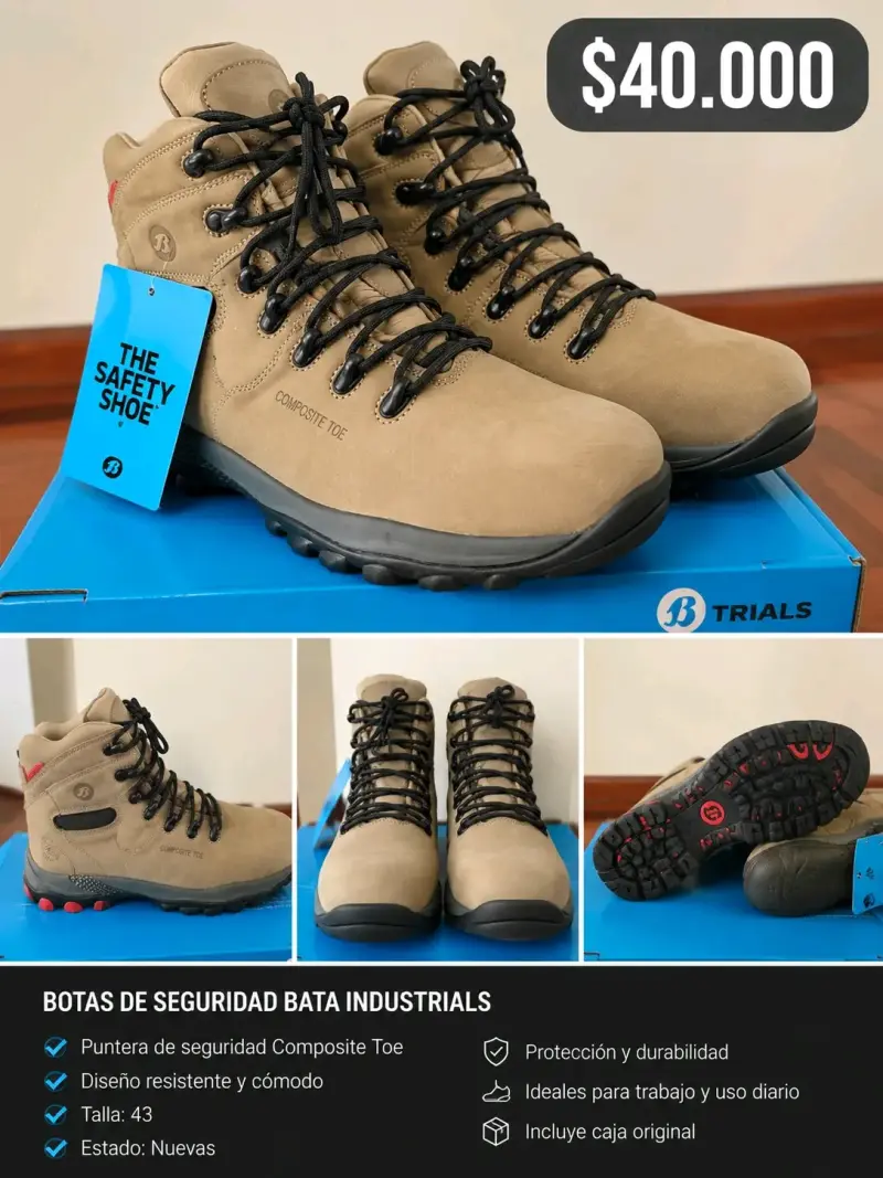 Zapatos de Seguridad NUEVOS Talla 42 🔥 - 4