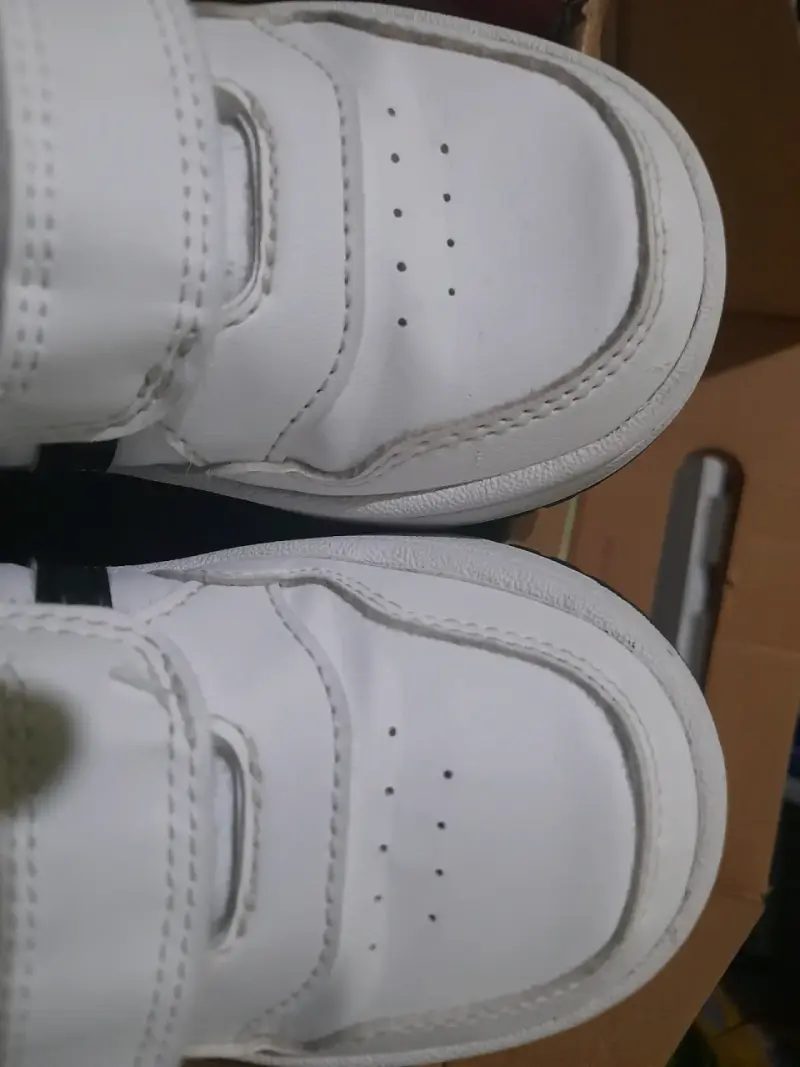 Zapatillas blancas Adidas niño - 3