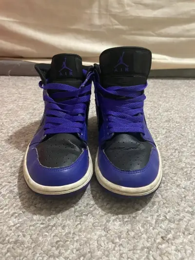Zapatillas deportivas azul y negro - miniatura 5
