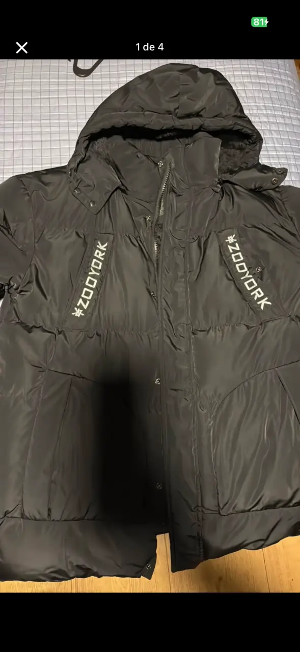 Parka negra Zoo York - 1