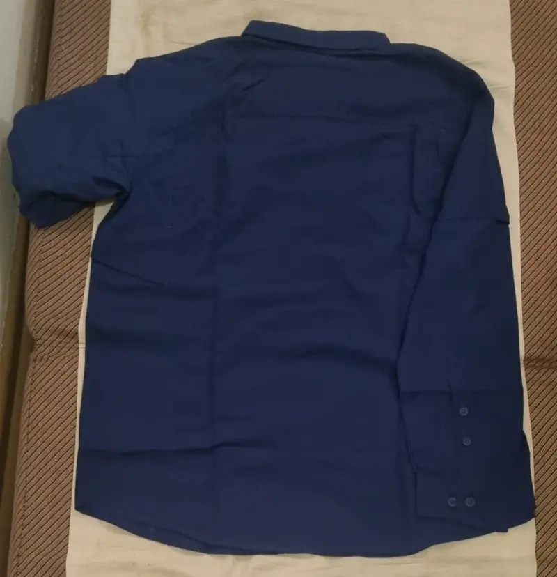 Camisa azul manga larga Columbia - 3