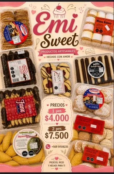 Pasteles y galletas artesanales - miniatura 1