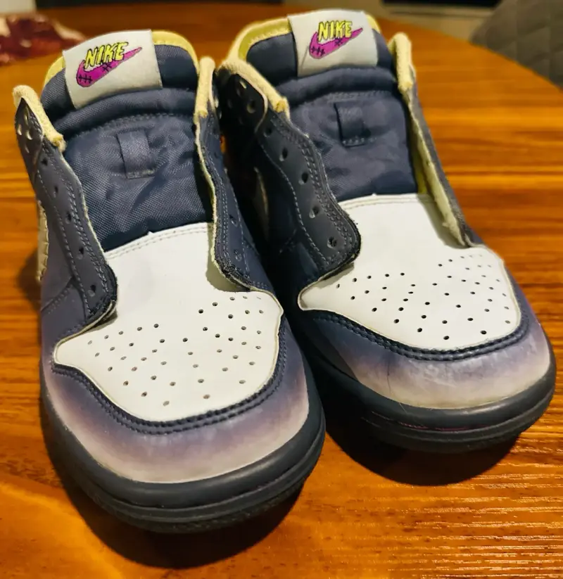 Zapatillas Nike azul y blanco - 6