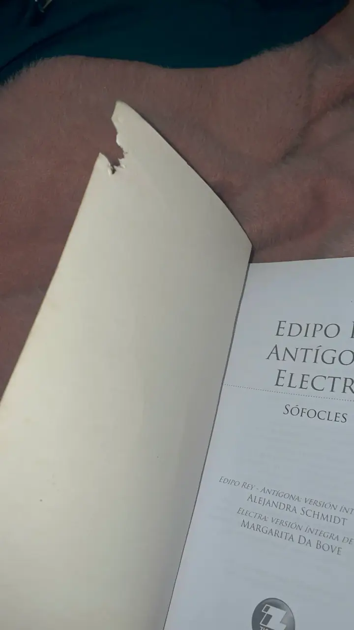 Libro Edipo Rey Antígona Electra - 2
