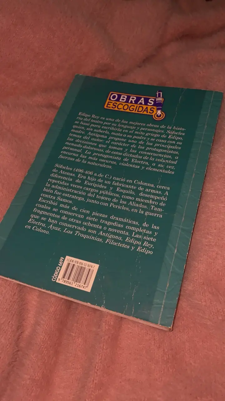 Libro Edipo Rey Antígona Electra - 3