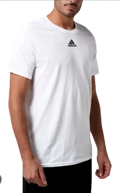 Polera blanca Adidas - miniatura 1