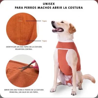 Ropa Post-Quirúrgica para Mascotas - miniatura 2