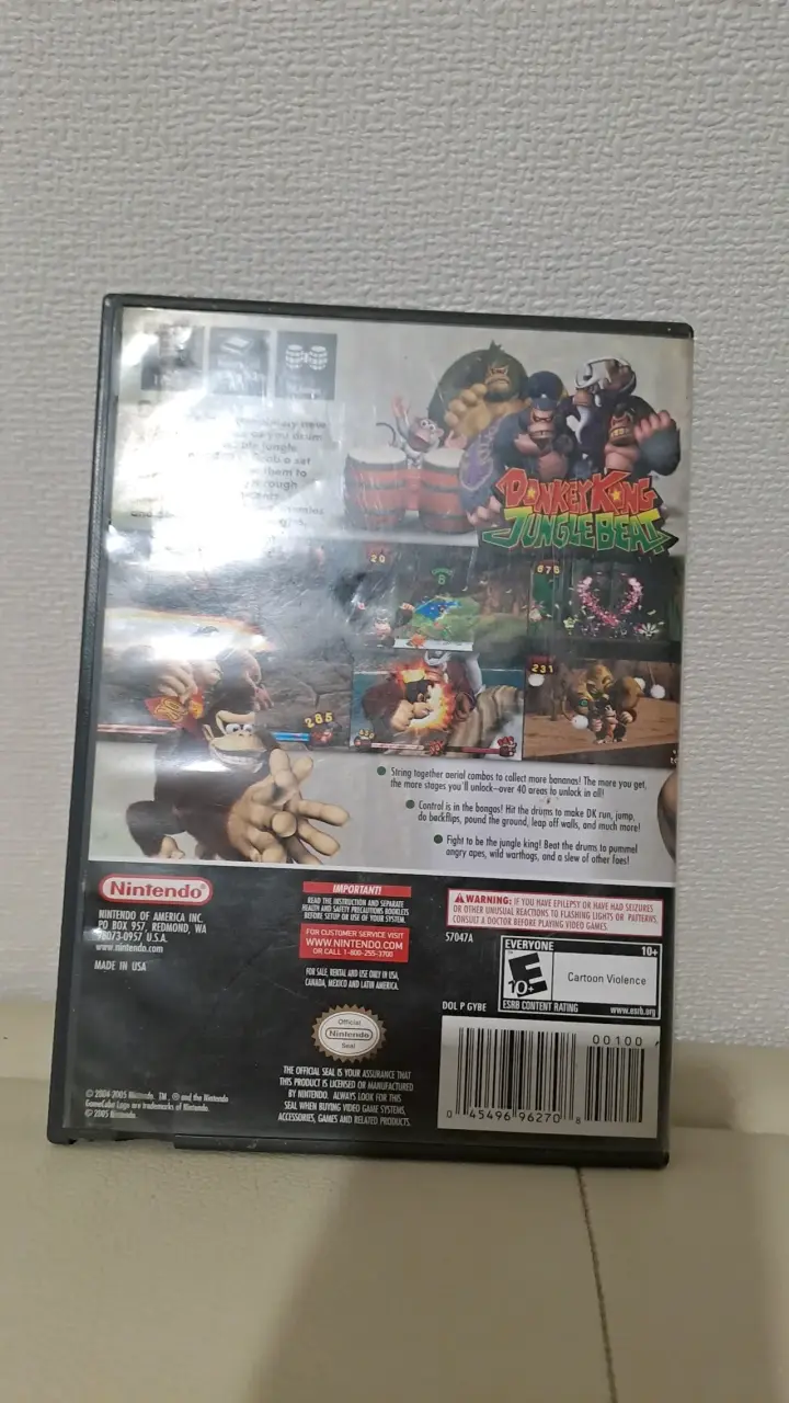 Donkey Kong Jungle Beat para GameCube - 2
