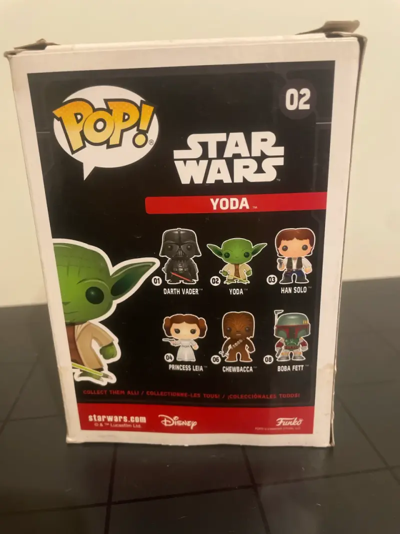 Figura Funko Pop Yoda Star Wars - 3