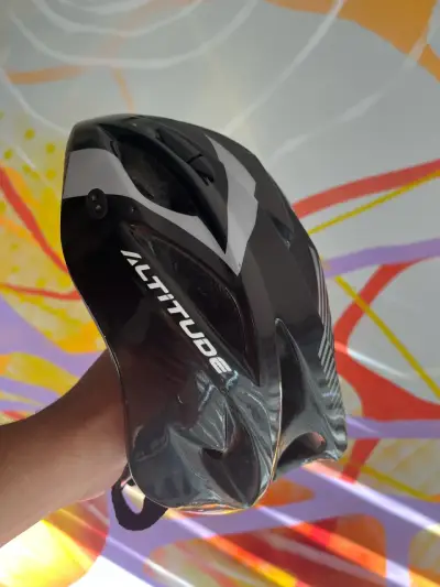 Casco de ciclismo negro - miniatura 3