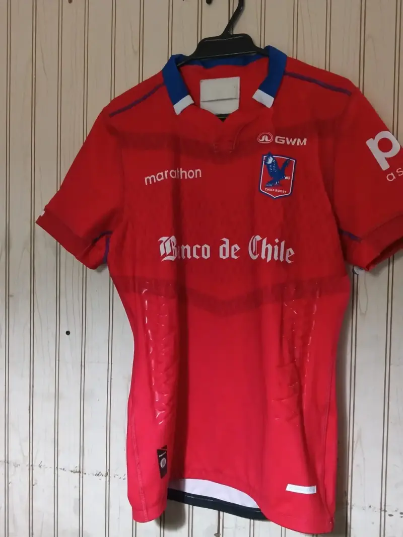 Camiseta roja test match de Los Cóndores Rugby - 1