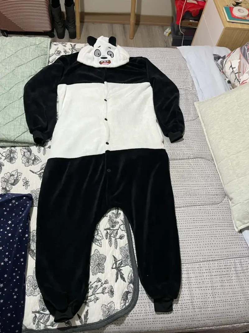 Pijama enterito panda