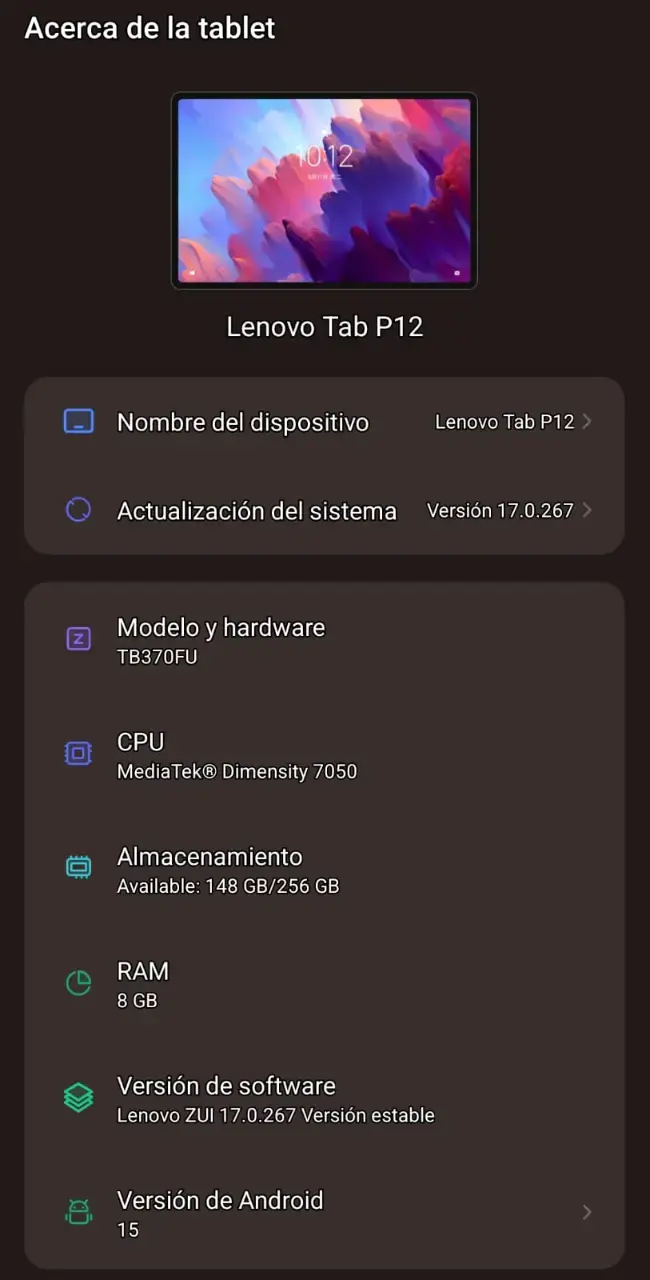 Lenovo Tab P12 con Teclado y Lápiz - 2