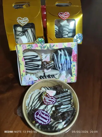 Caja de chocolates artesanales - miniatura 3