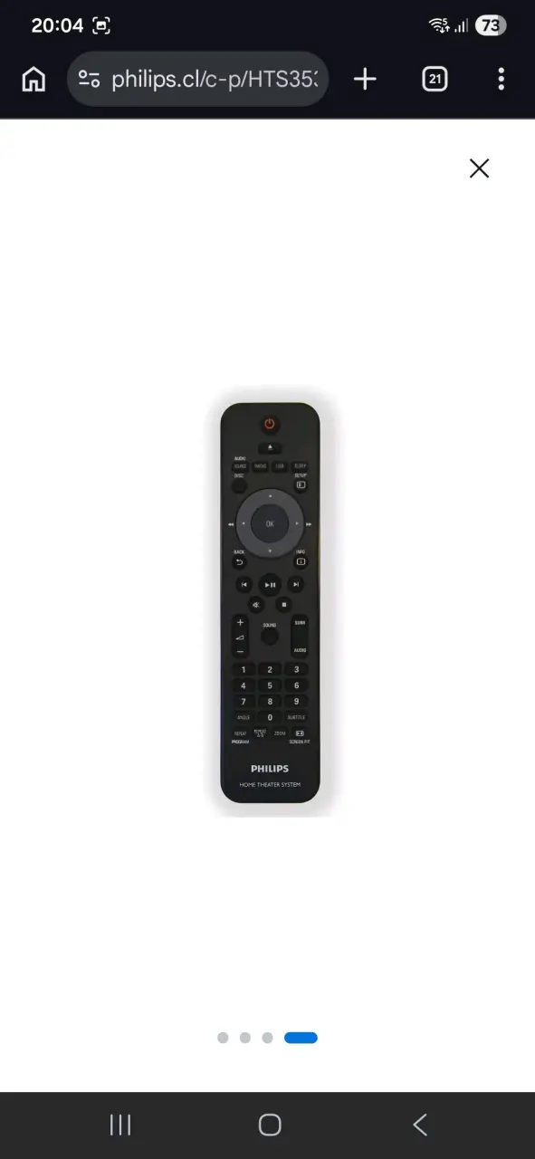 Sistema de sonido Philips 5.1 de 1.000w con bluthu - 3