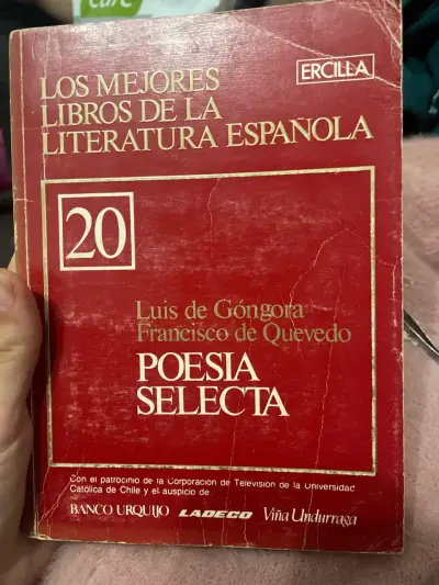 Libro Poesía Selecta Ercilla - miniatura 1