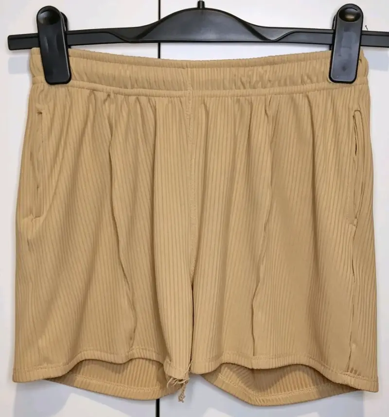 Short de legging beige - 1