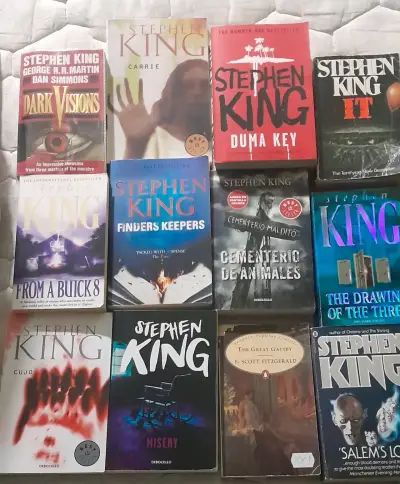 Lote libros Stephen King y más - miniatura 1