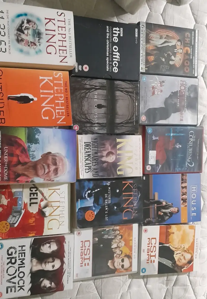 Lote libros Stephen King y más - 2