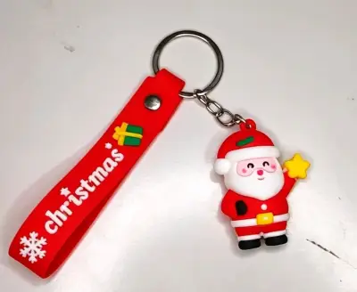 Llavero navideño Papá Noel - miniatura 1
