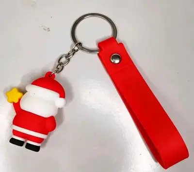 Llavero navideño Papá Noel - miniatura 2
