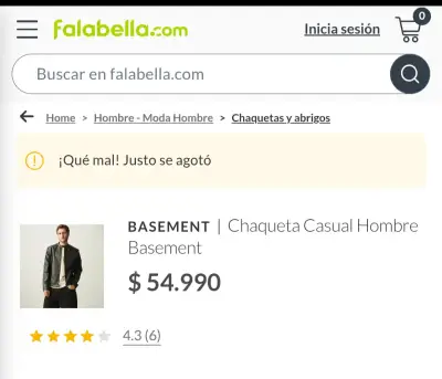 Chaqueta de cuero negra - miniatura 4